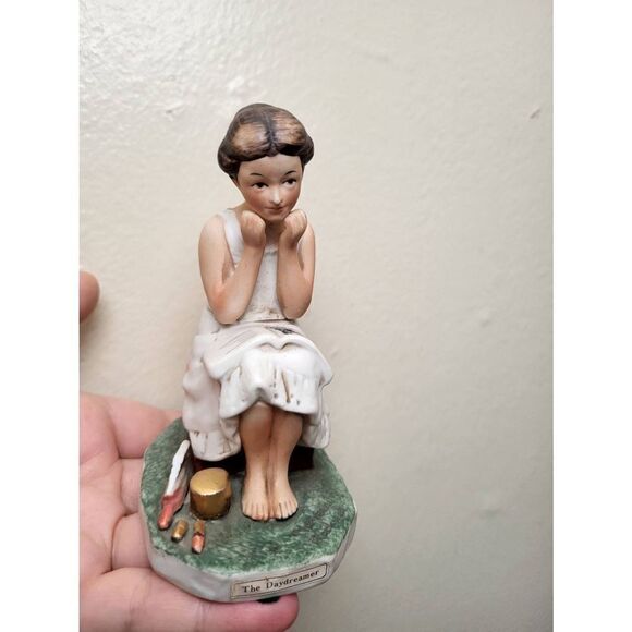 DAVE GROSSMAN FIGURINE 5" SATURSAY EVENING POST FROM 1954 PAINTING - Picture 1 of 3